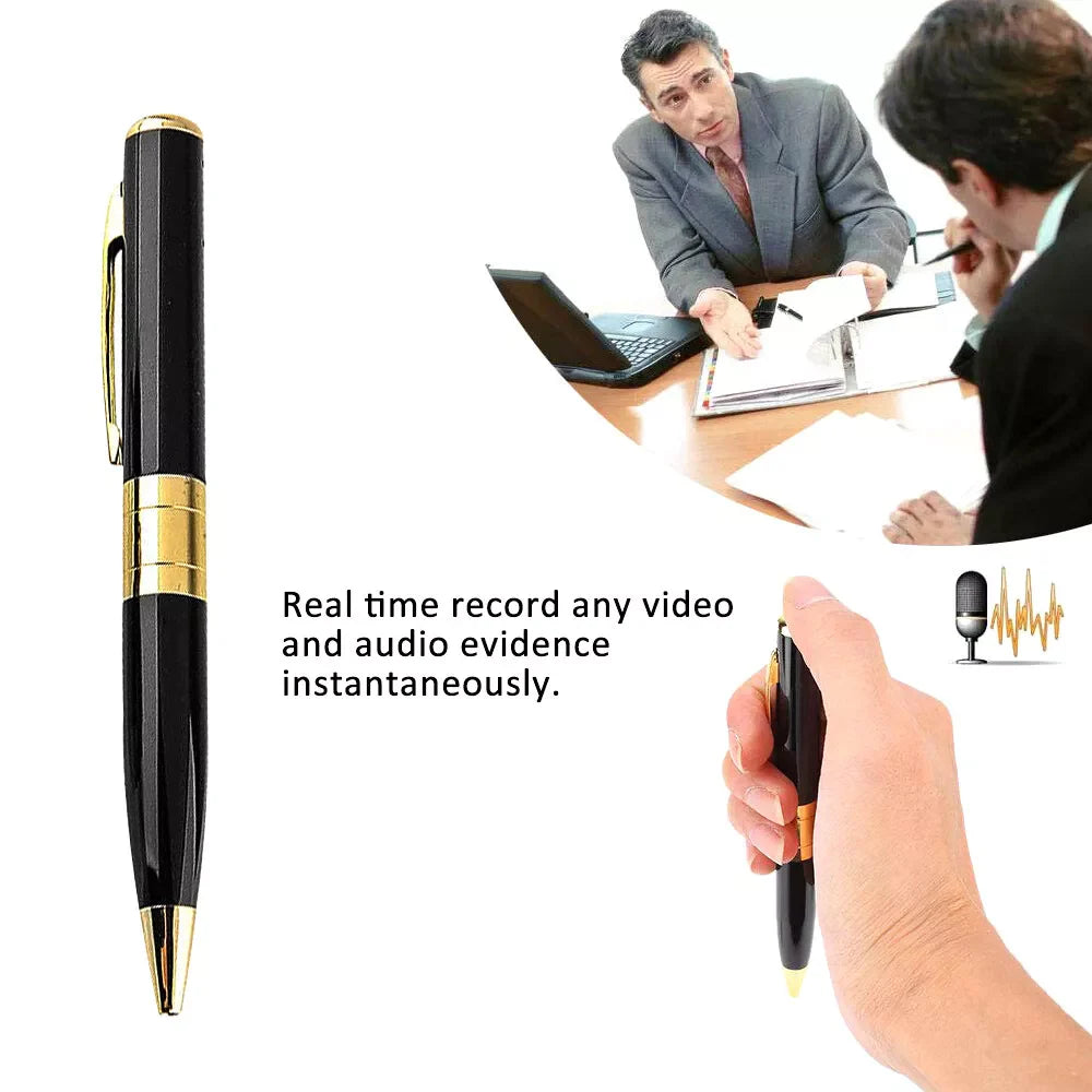 Pen Camera Cam Mini Hidden Pocket Audio Video Recorder DVR Security 1080P HD USA